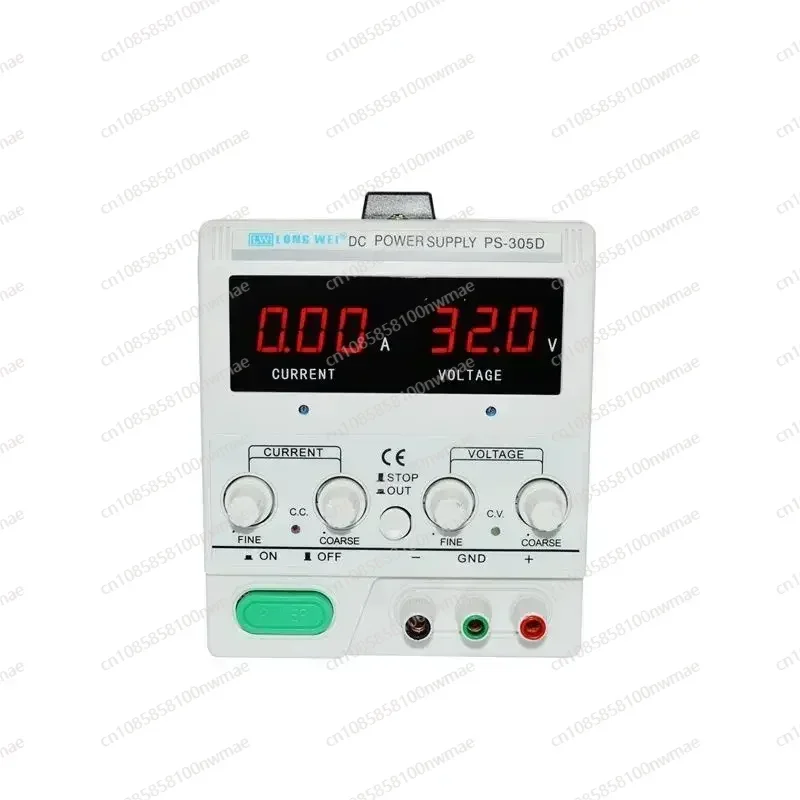Linear Dc Power Supply Triple Output - Fonte de alimentação regulada dupla dc,
