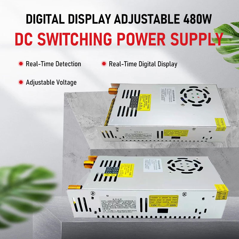 Switching Dc Power Supply 300V 1A - Fonte de comutação ajustável com display