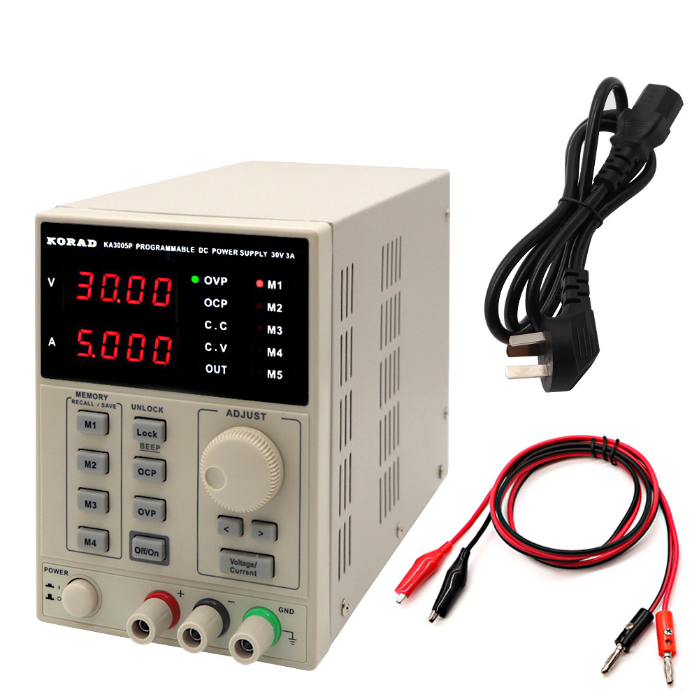 Programmable Dc Power Supply 60V 10A - KORAD-Precisão ajustável Digital Programável DC Power