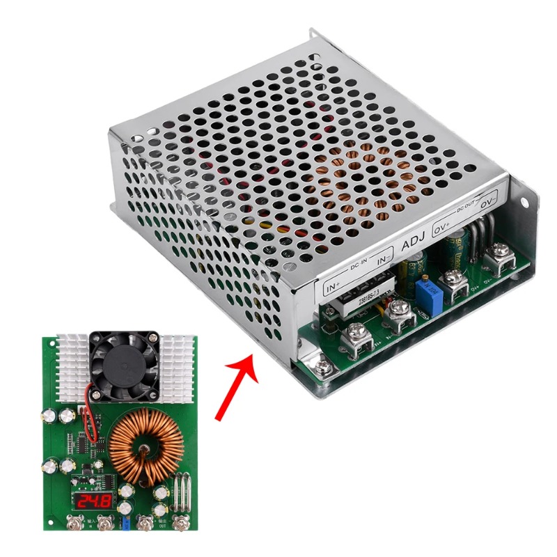 Step Down Dc Power Supply Module 1000W - Conversor DC-DC Buck de 1000W 50A,