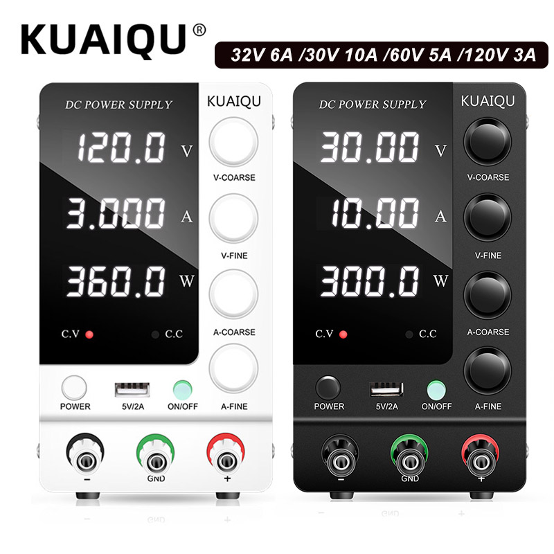 High Power 60V 20A Bench Power Supply - KUAIQU Fonte de Alimentação DC de