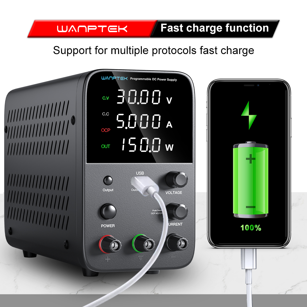 Fonte de Alimentação de Labora - Programmable Dc Power Supply 60V 10A avaliação e preço
