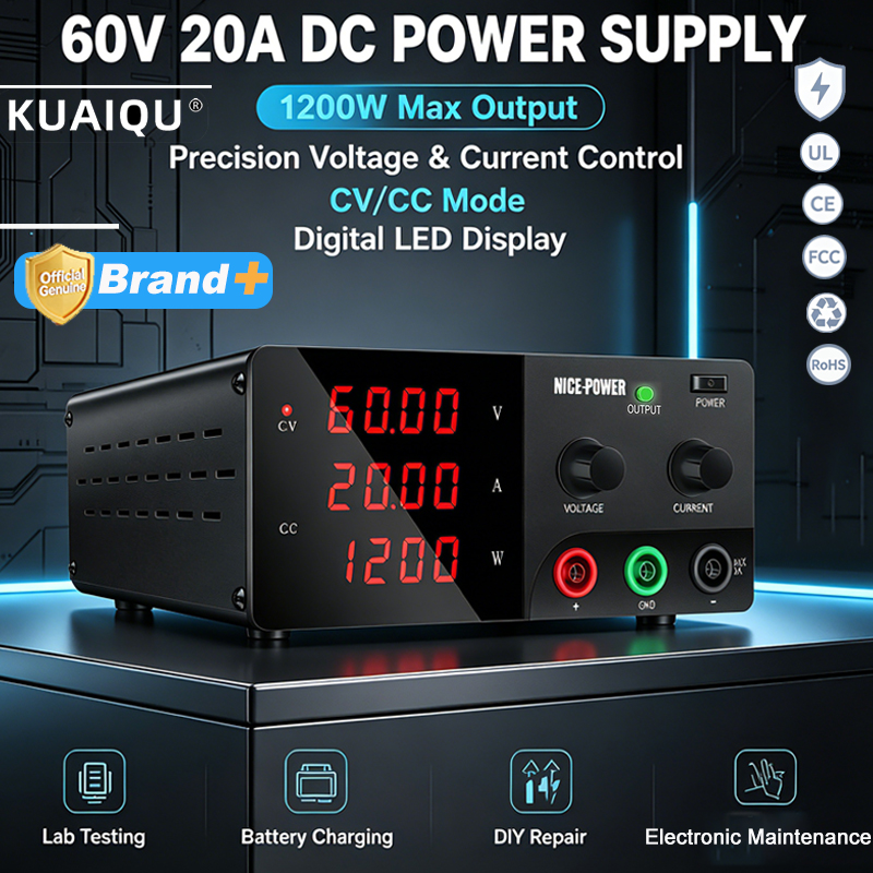 Fonte de Alimentação de Bancad - High Power 60V 20A Bench Power Supply avaliação e preço