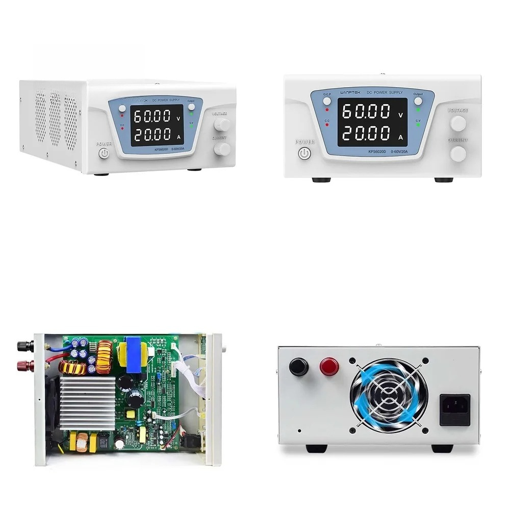 Fonte de Alimentação DC com Di - High Power 60V 20A Bench Power Supply avaliação e preço