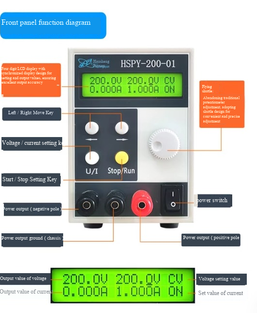 Fonte de Alimentação DC de Lab - Switching Dc Power Supply 300V 1A avaliação e preço
