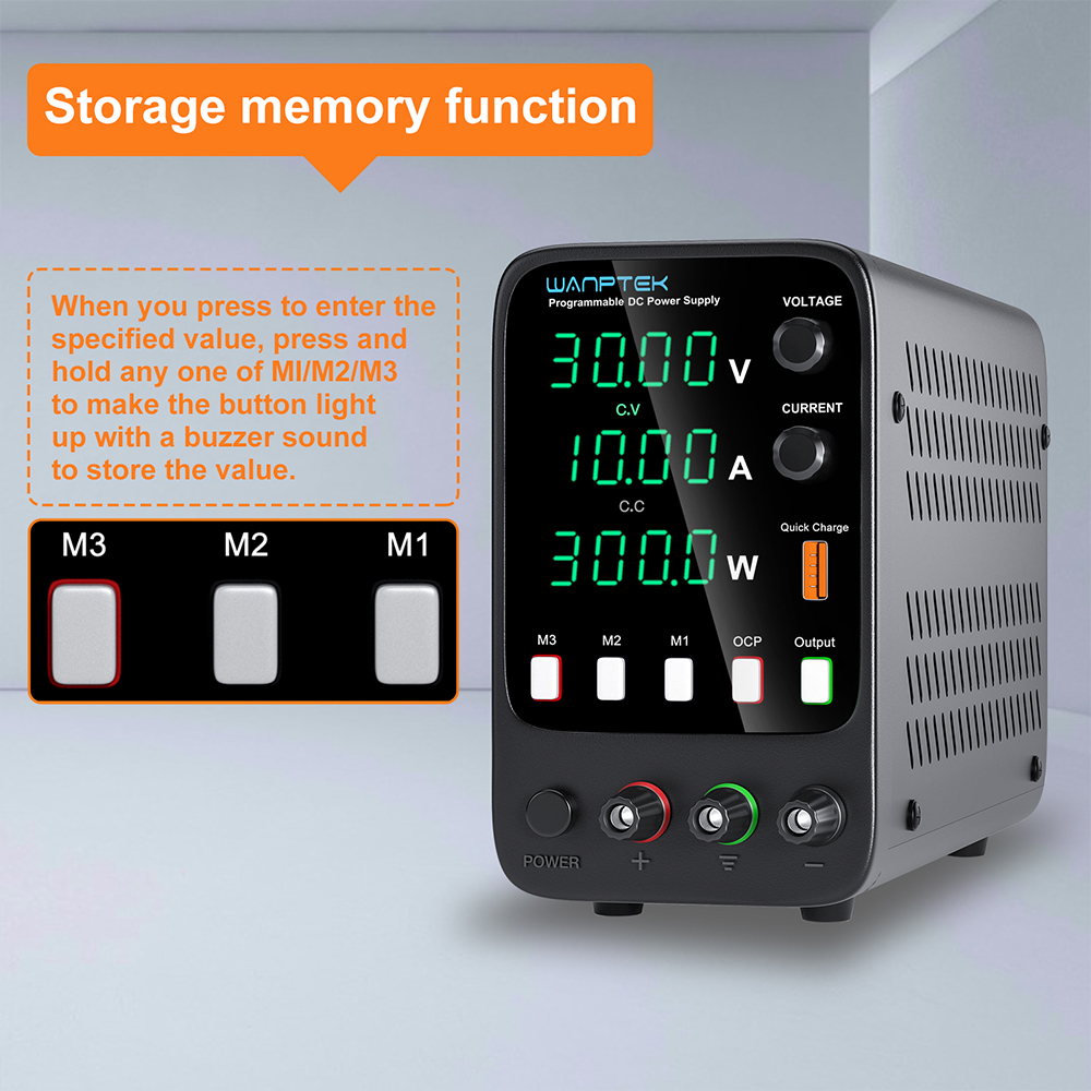 Wanptek fonte de alimentação d - Programmable Dc Power Supply 60V 10A avaliação e preço