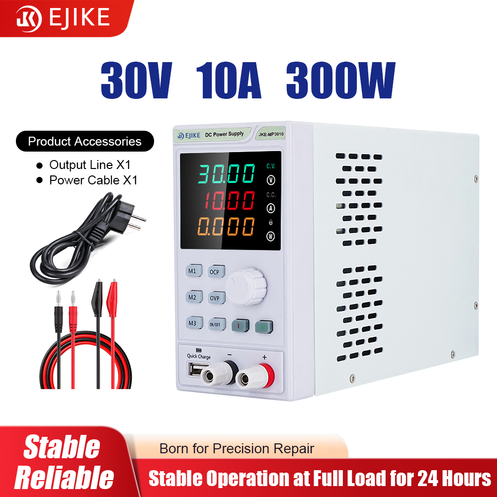 Fonte de Alimentação DC EJIKE  - Programmable Dc Power Supply 60V 10A avaliação e preço