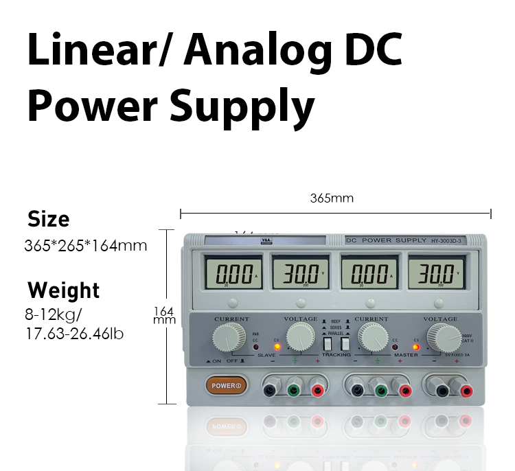 HY3003D-3 digital linear analó - Linear Dc Power Supply Triple Output avaliação e preço