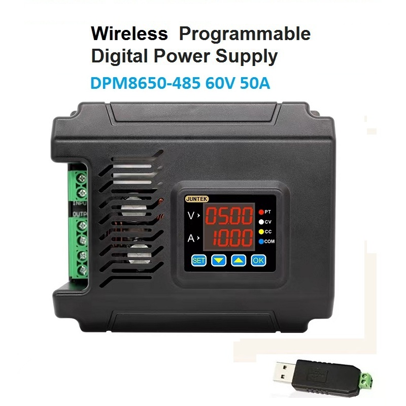 JUNTEK DPM8650 60V 50A 485 Vol - Programmable Dc Power Supply 60V 10A avaliação e preço